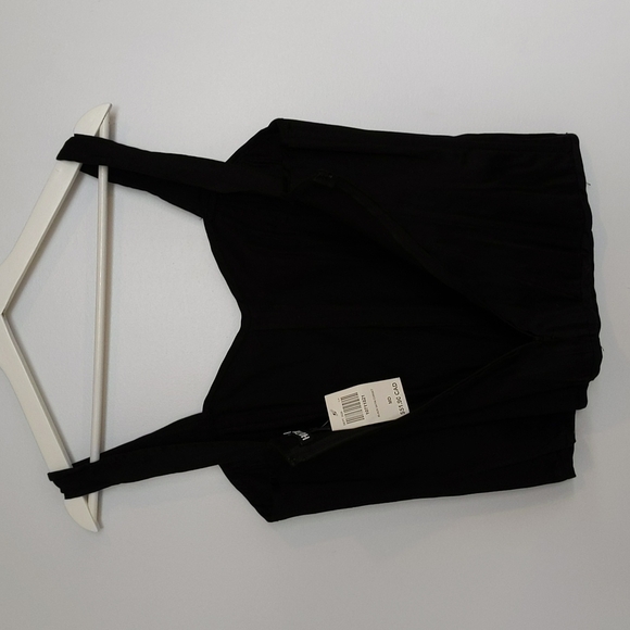 Black, medium, corset top - Picture 3 of 3